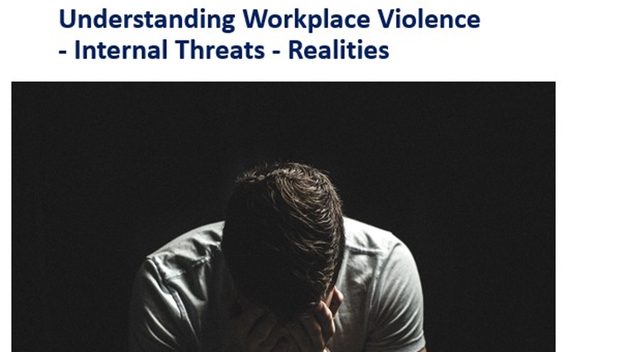Workplace Violence Prevention Programme